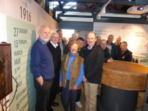 A happy group of Howffers at the Devil's Porridge April 2015